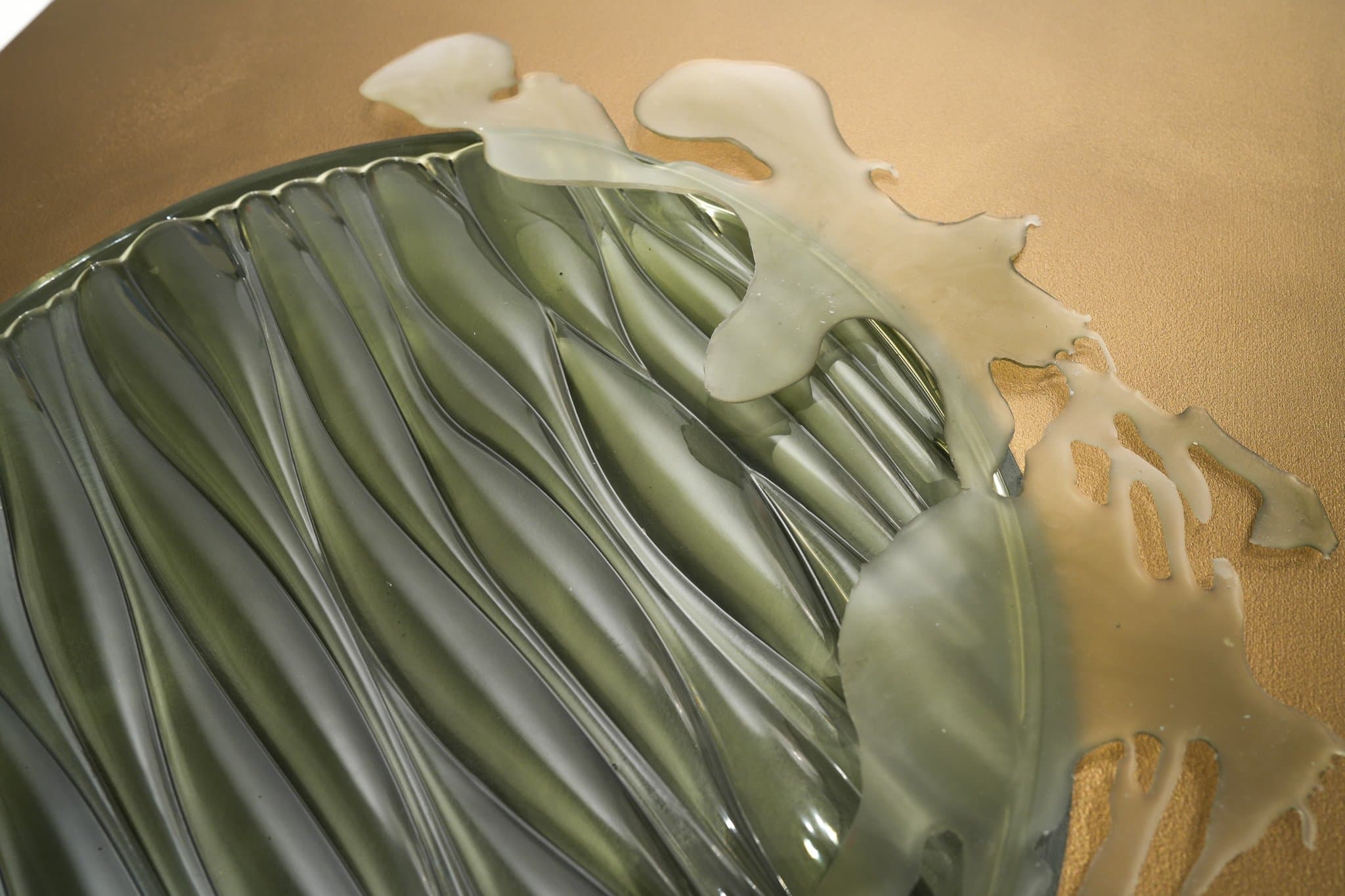 Atmospheric abstract artwork detail by Frankie Hsu